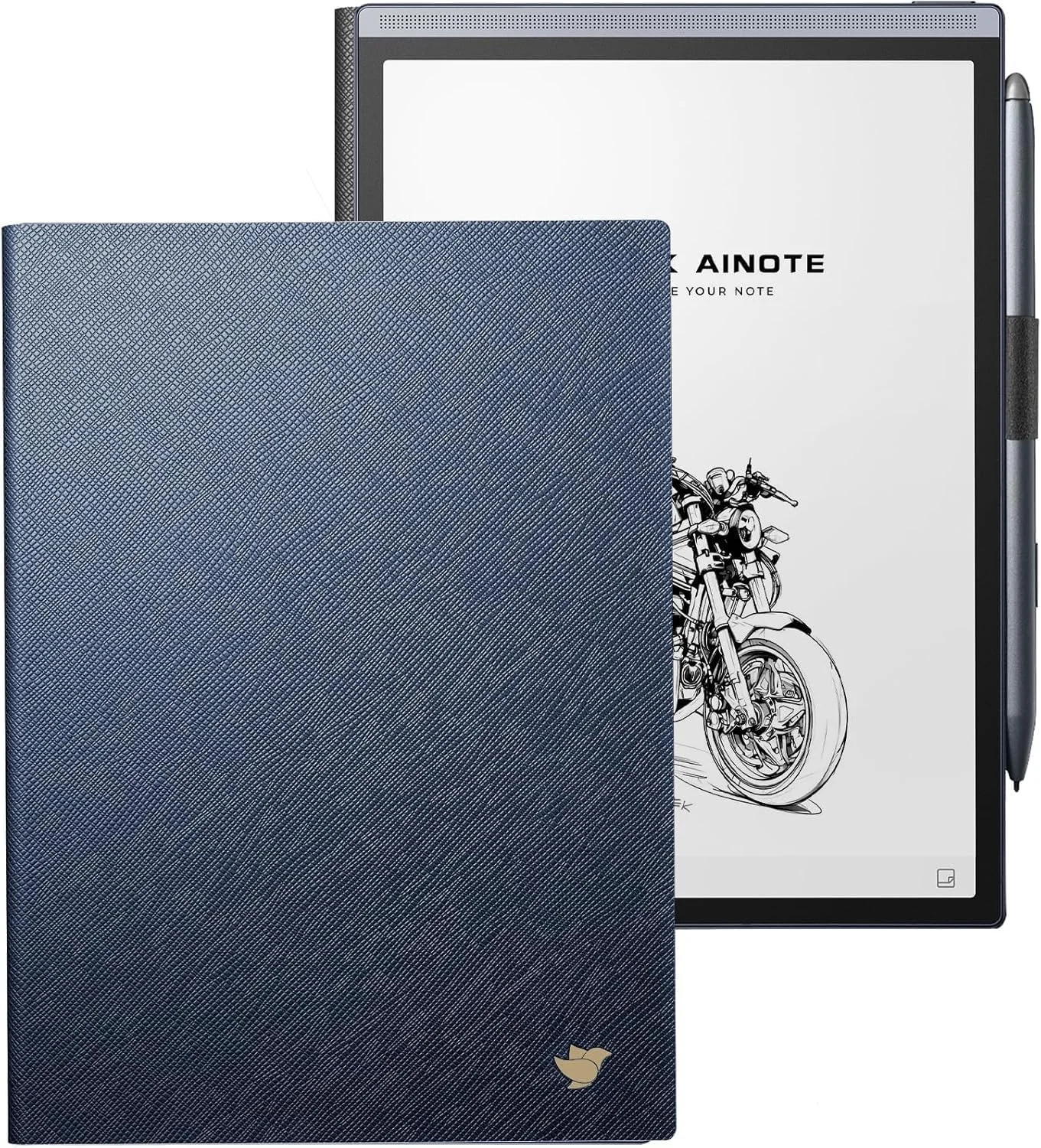 کیف محافظ آبی رنگ برای تبلت iFLYTEK AINOTE Air 2 با صفحه نمایش جوهر الکترونیکی 8.2 اینچی