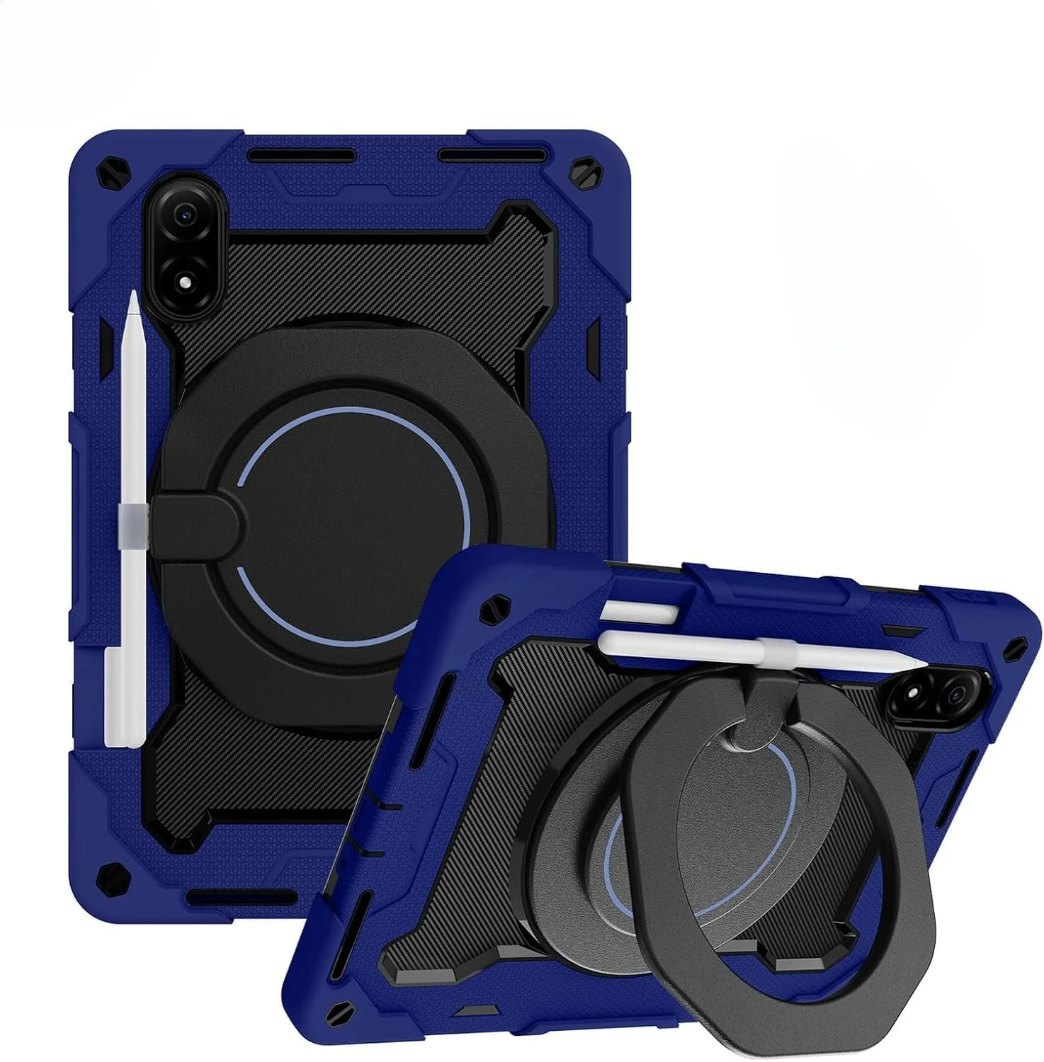 کاور گروتری سازگار با آنر پد 9 پرو 12.1 اینچ 2024، دارای پایه چرخشی 360 درجه، کاور PC+ سیلیکونی ضد ضربه با جای قلم و بند شانه (آبی) کاور گروتری سازگار با آنر پد 9 پرو 12.1 اینچ 2024، دارای پایه چرخشی 360 درجه، کاور PC+ سیلیکونی ضد ضربه با جای قلم و بند شانه (آبی)