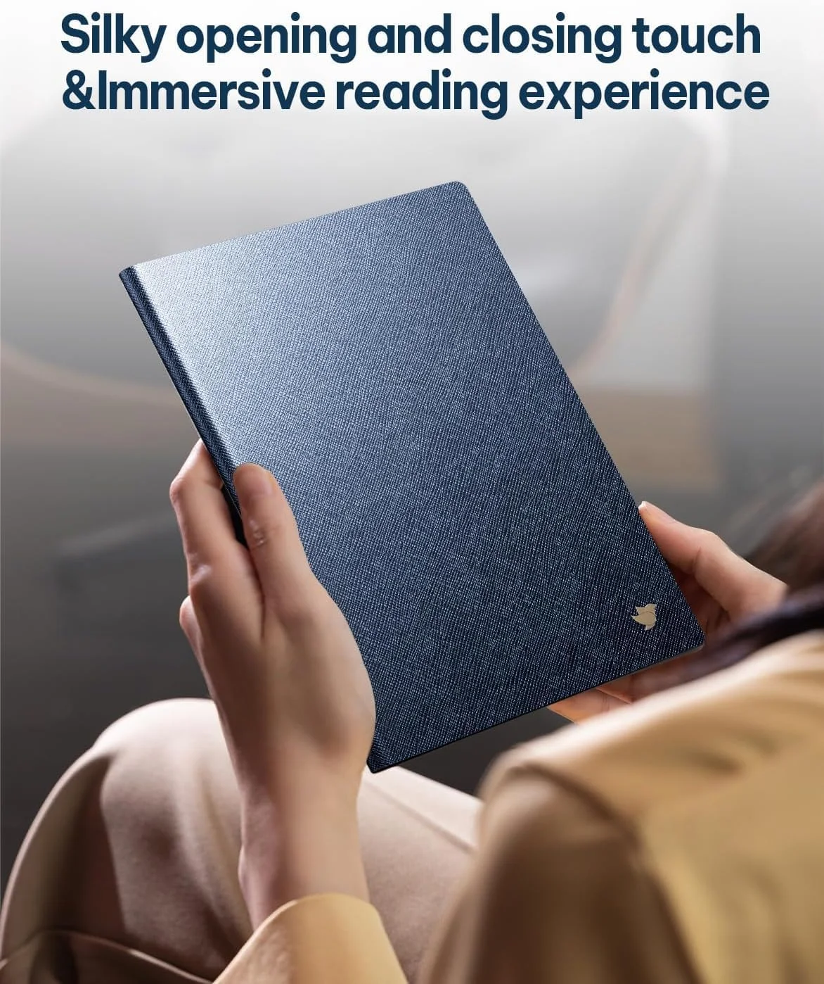 کیف محافظ آبی رنگ برای تبلت iFLYTEK AINOTE Air 2 با صفحه نمایش جوهر الکترونیکی 8.2 اینچی