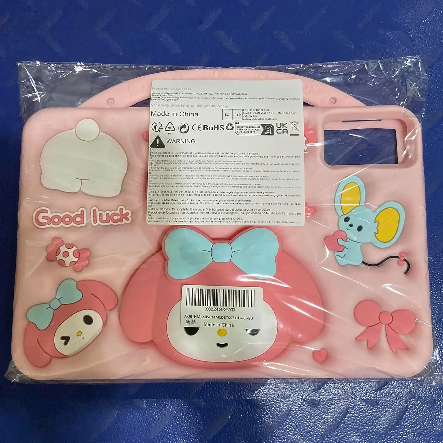 کیف محافظ کودکانه A-BEAUTY سازگار با شیائومی Redmi Pad SE 11 اینچ 2023، کاور سیلیکونی ضد ضربه Melody برای Redmi Pad SE 11 اینچ، با پایه دسته دار و بند شانه کیف محافظ کودکانه A-BEAUTY سازگار با شیائومی Redmi Pad SE 11 اینچ 2023، کاور سیلیکونی ضد ضربه Melody برای Redmi Pad SE 11 اینچ، با پایه دسته دار و بند شانه