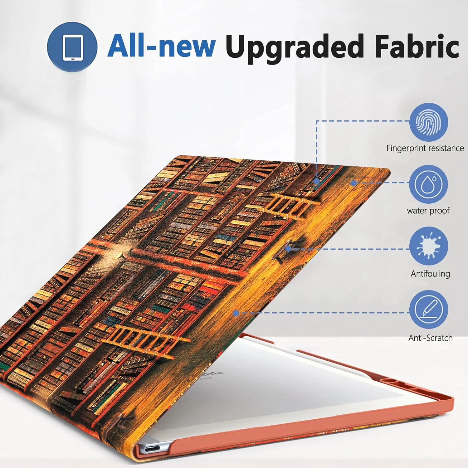 کیف محافظ تبلت ریمارکبل 2 E NET-CASE، طراحی باریک و سبک، کاور کاغذ دیجیتال ریمارکبل 2 به همراه جای قلم