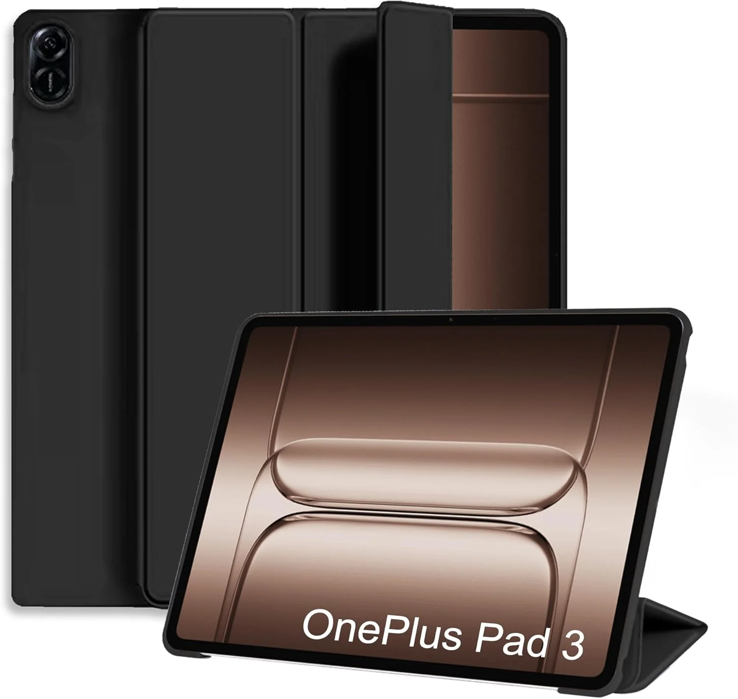 کاور تبلت OnePlus Pad 3 مدل Suttkue، سبک و مقاوم در برابر خراش، مشکی، مناسب برای تبلت 13.2 اینچی