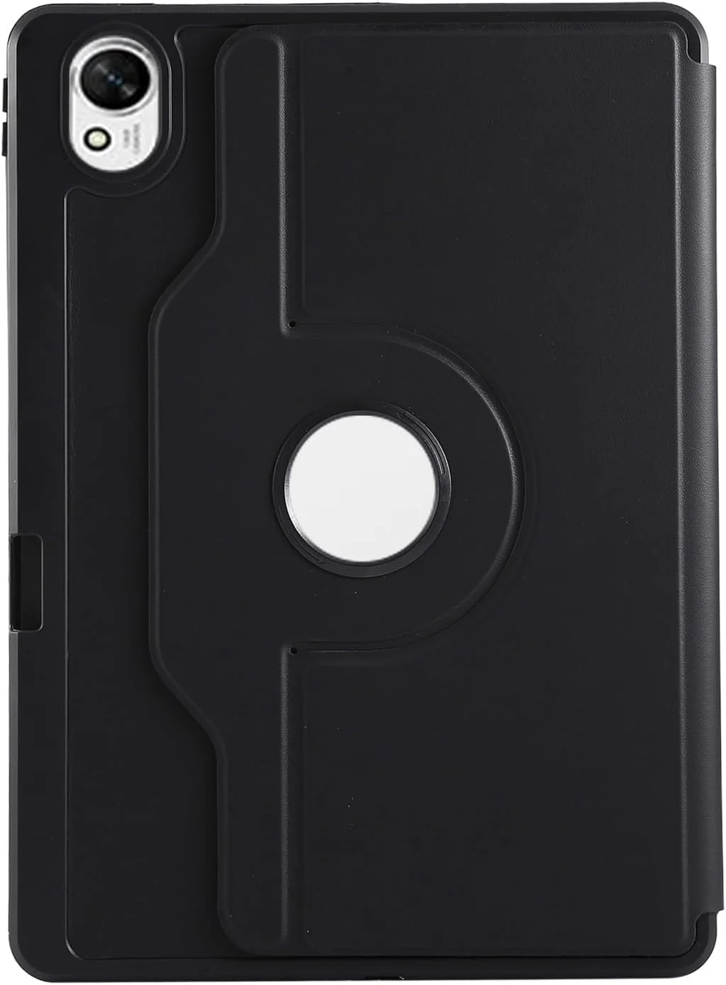 کیف تبلت سازگار با هوآوی MatePad SE 11 اینچ 2024 با پایه چند زاویه ای/نگهدارنده قلم، جلد چرمی PU تجاری، کیف محافظ باریک با ساختار چرخان 360 درجه، مشکی