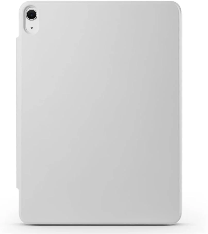 کیف تبلت مغناطیسی جداشدنی برای OnePlus Pad 3 سایز ۱۳.۲ اینچ ۲۰۲۵، پایه تاشو افقی/عمودی، بست مغناطیسی، باریک (خاکستری)