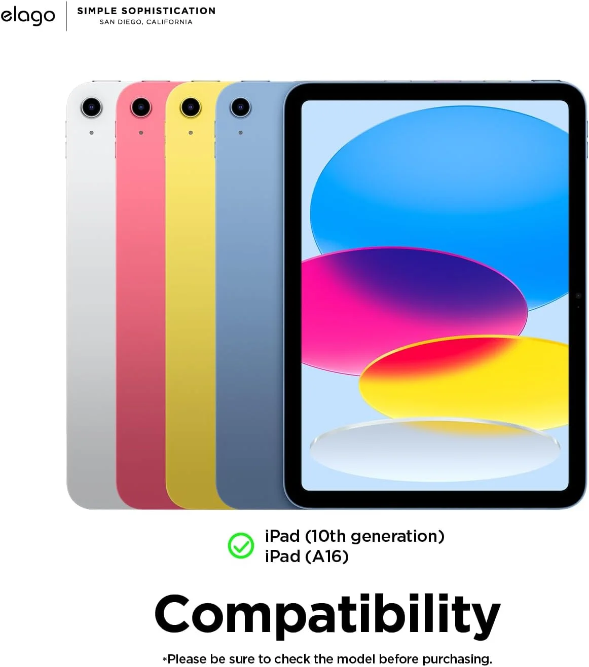 کیف محافظ تبلت الاگو مدل Magnetic Folio مناسب برای آیپد نسل دهم (2022) 10.9 اینچی [صفحه پشتی یکپارچه با آهنربا به سطوح فلزی متصل می شود] - صورتی شنی