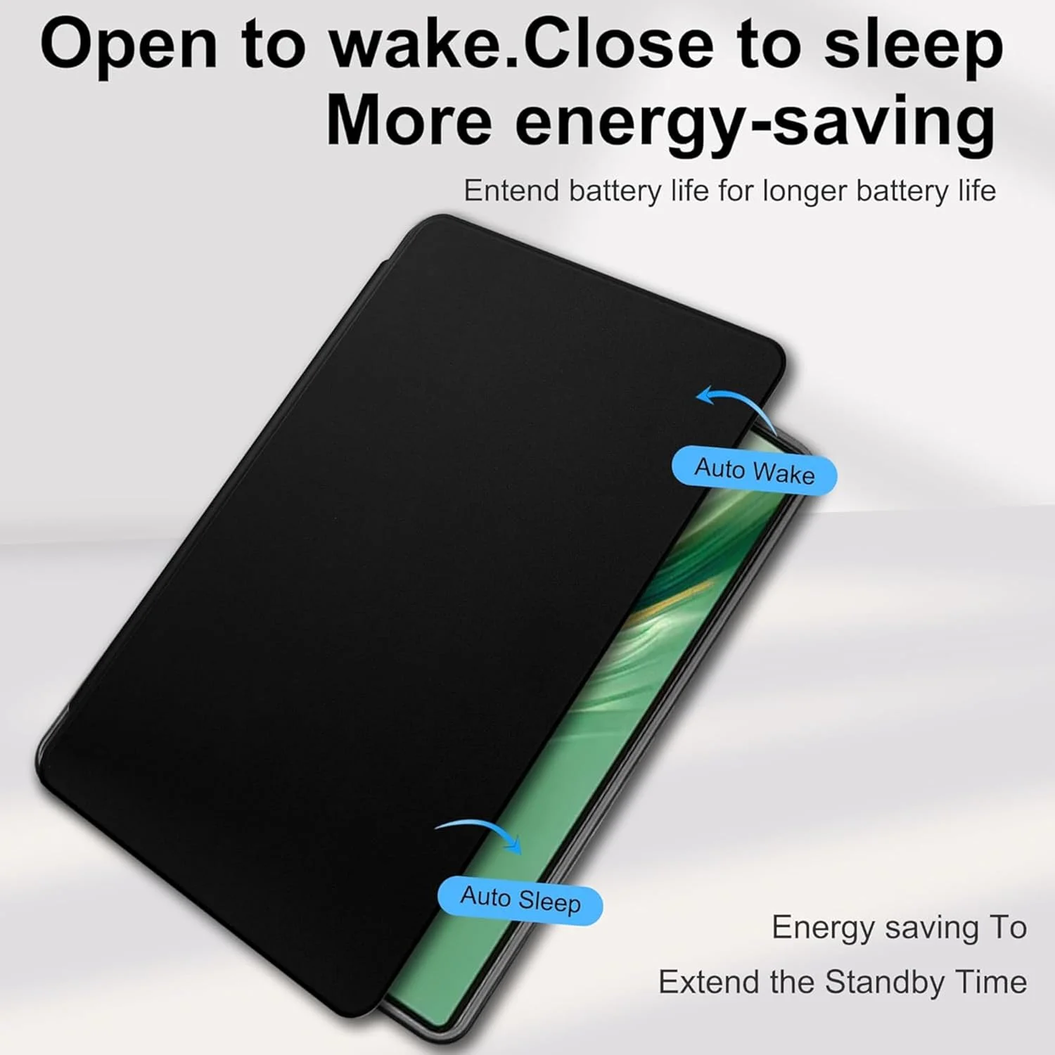 Vurtboly Hybrid Case Compatible with Honor Magic Pad 2 12.3inch 2024 Cover, Clear Acrylic Multi-Angle Hard PC Case with Pen Holder Protective Stand Cover for Honor Magic Pad 2 12.3" 2024