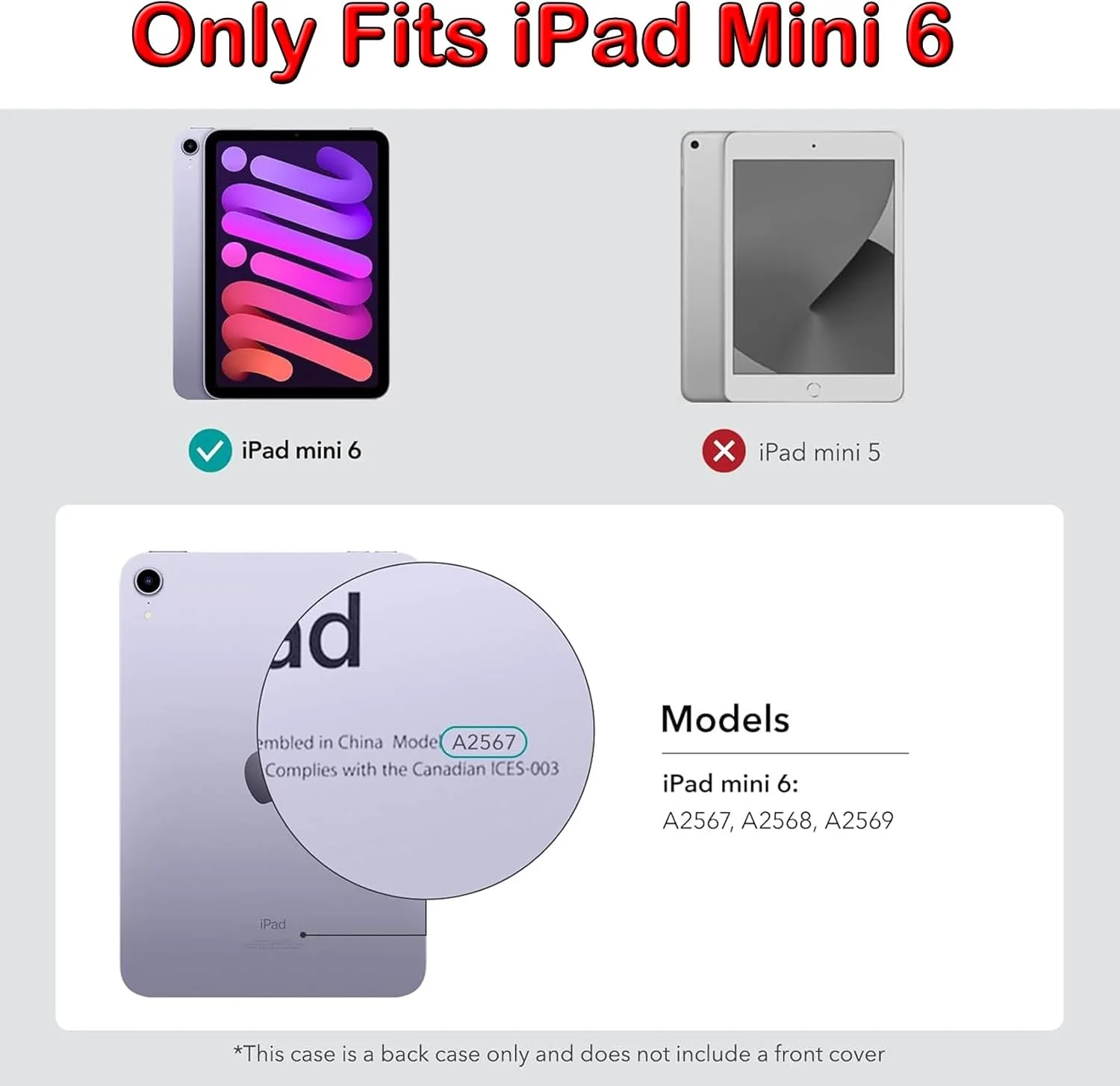 کیف محافظ کودکانه سازگار با آیپد مینی 7 A17 Pro 8.3 اینچی 2024، آیپد مینی نسل 6، کاور ملودی ضد ضربه با پایه دسته دار و بند شانه