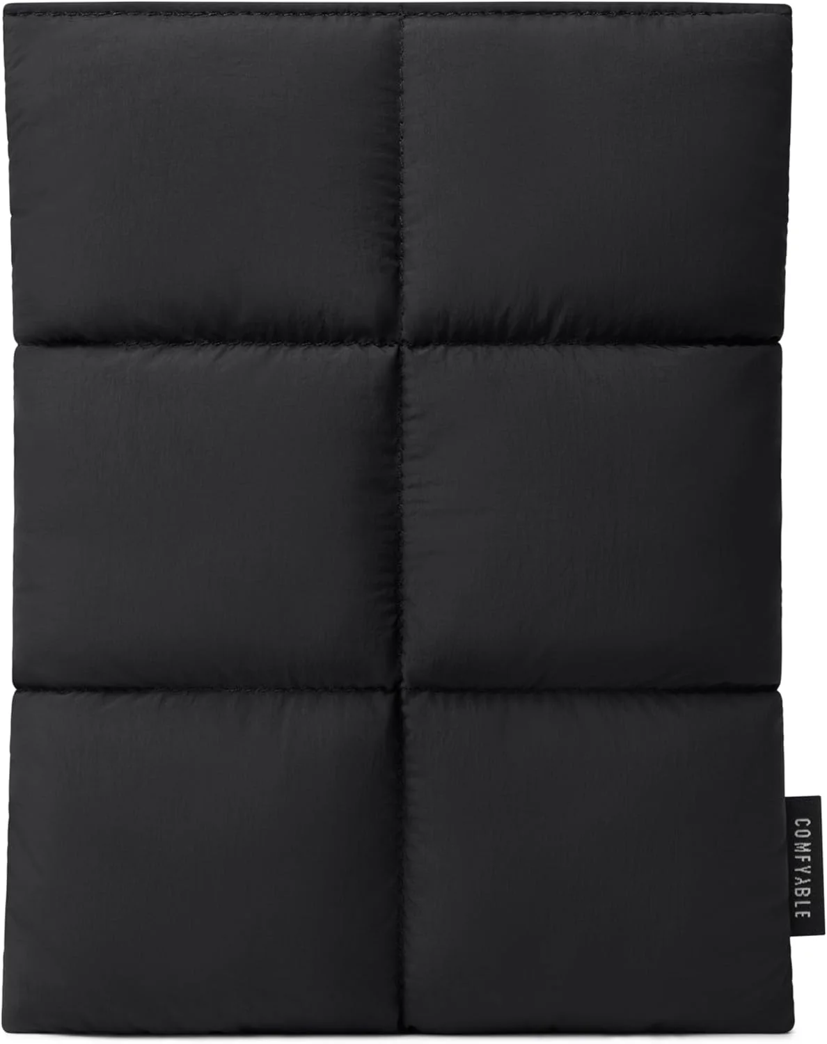 کیف تبلت پافی Comfyable مناسب تبلت های 7-8 اینچی سازگار با آیپد مینی 7 2024 A17 Pro، مینی 6 2021 A15، کیف حمل تبلت لحافی برای زنان و مردان، مشکی