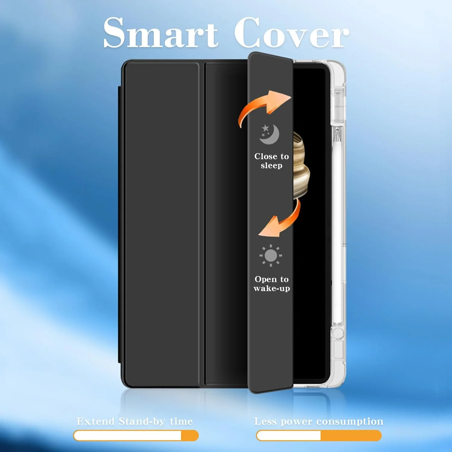 کاور Vurtboly سازگار با Huawei MatePad Pro 12.2 اینچ 2024، کاور باریک و سبک TPU ضد ضربه با پشت شفاف سیلیکونی محافظ برای Huawei MatePad Pro 12.2 اینچ 2024