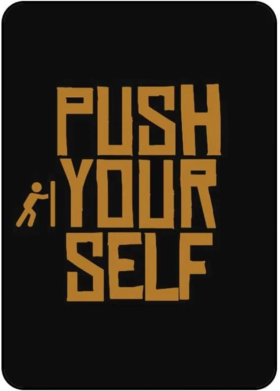 کاور محافظ چاپی مدل Eye Catching AAIPAD234N737 Push Your Self مناسب برای آیپد 2/3/4 اپل