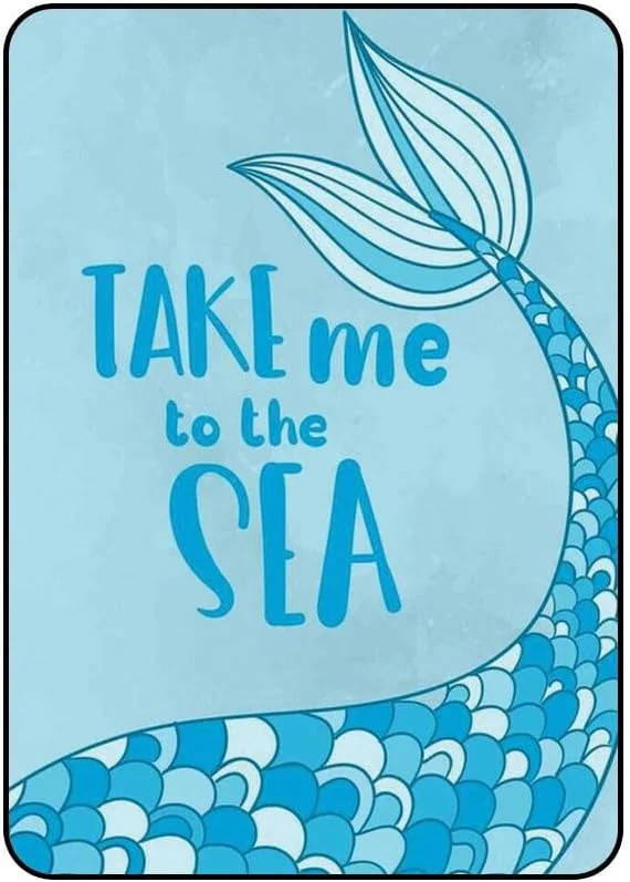 Eye Catching AAIPAD234N860 Take Me To The Sea Print Protective Case Cover for Apple iPad 2/3/4