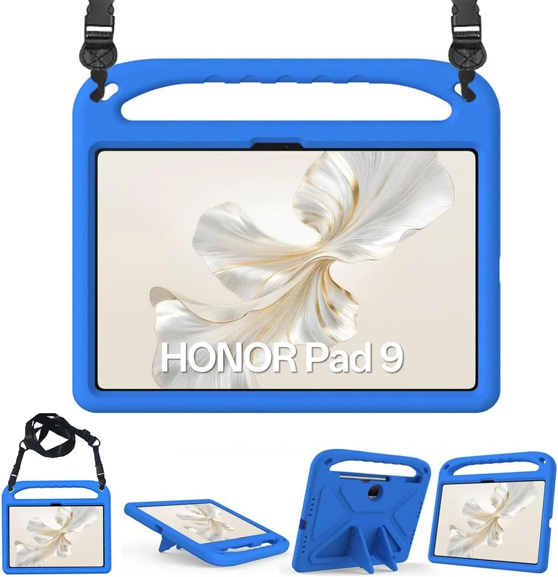 کیف تبلت کودکانه T Tersely مناسب برای Honor Pad 9، ضد ضربه و بادوام، فوم EVA سبک وزن، کاور تبلت با دسته و بند شانه، مناسب برای کودکان - آبی کیف تبلت کودکانه T Tersely مناسب برای Honor Pad 9، ضد ضربه و بادوام، فوم EVA سبک وزن، کاور تبلت با دسته و بند شانه، مناسب برای کودکان - آبی