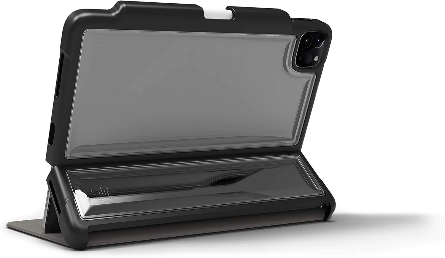کیف محافظ تبلت STM Dux Shell Magic Folio مناسب برای آیپد پرو 12.9 اینچ نسل 4 و 12.9 اینچ نسل 3 - مشکی (stm-222-295L-01)