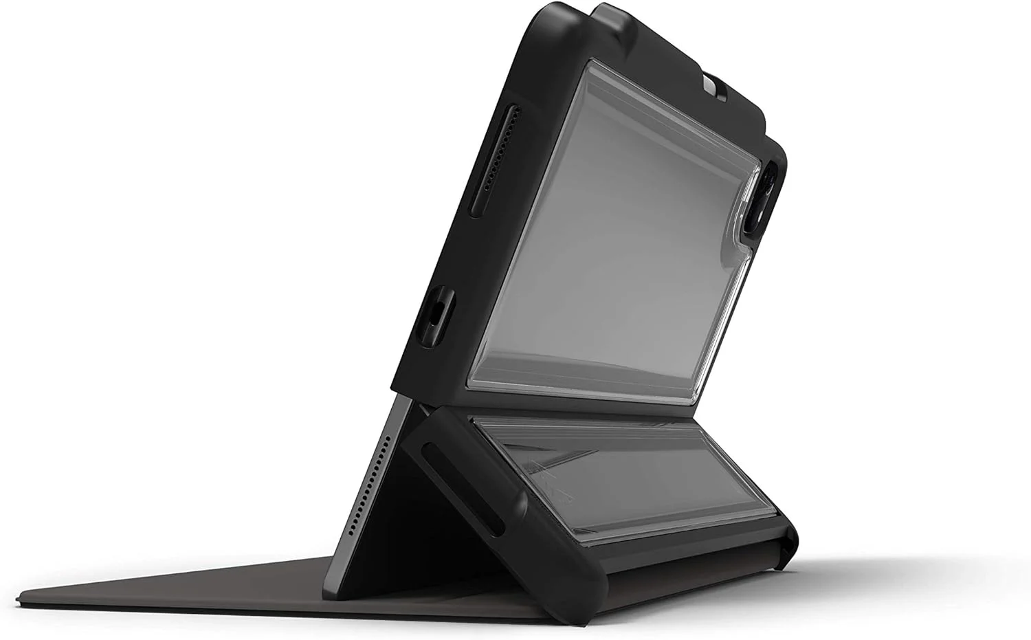 کیف محافظ تبلت STM Dux Shell Magic Folio مناسب برای آیپد پرو 12.9 اینچ نسل 4 و 12.9 اینچ نسل 3 - مشکی (stm-222-295L-01)