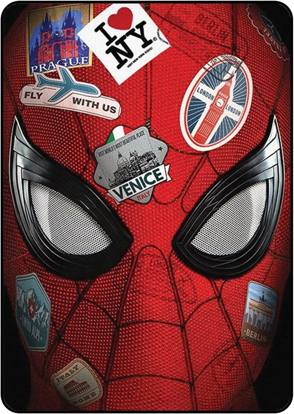 کاور محافظ چشم نواز طرح صورت اسپایدرمن برای آیپد نسل پنجم 9.7 اینچی اپل