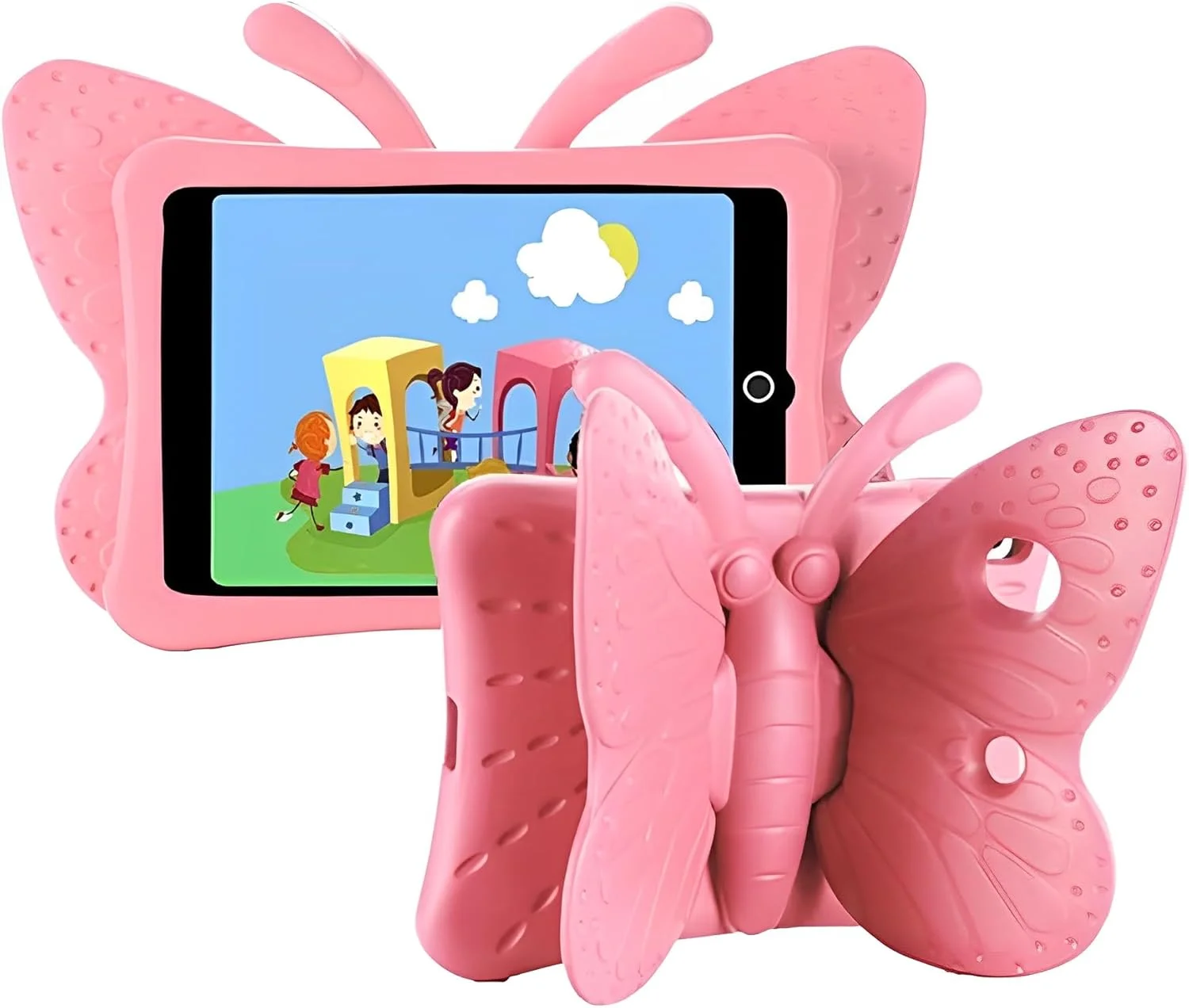 کیف محافظ تبلت ضد ضربه کودکانه نکست استور سازگار با تب A7 Lite (SM-T220/ SM-T225/ SM-T227) مدل پروانه ای با پایه (صورتی روشن) کیف محافظ تبلت ضد ضربه کودکانه نکست استور سازگار با تب A7 Lite (SM-T220/ SM-T225/ SM-T227) مدل پروانه ای با پایه (صورتی روشن)