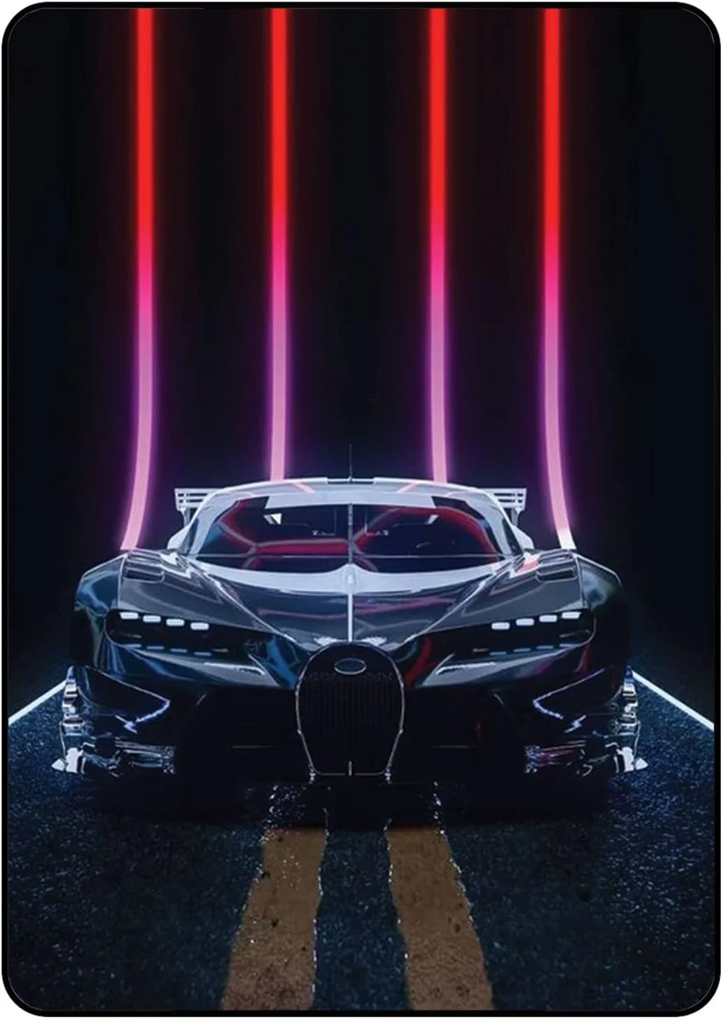 کاور آیپد 10.2 اینچی نسل 9، کاور محافظ آیپد 10.2 اینچی نسل 9، کاور محافظ آیپد اپل 10.2 نسل 9 طرح ماشین بوگاتی