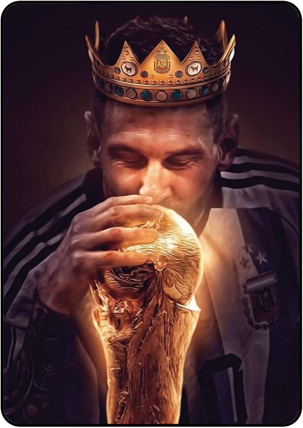 کاور آیپد 10.2 اینچی نسل 9، قاب محافظ آیپد 10.2 اینچی نسل 9، کاور محافظ آیپد اپل 10.2 نسل 9 طرح مسی (EYEJL99)