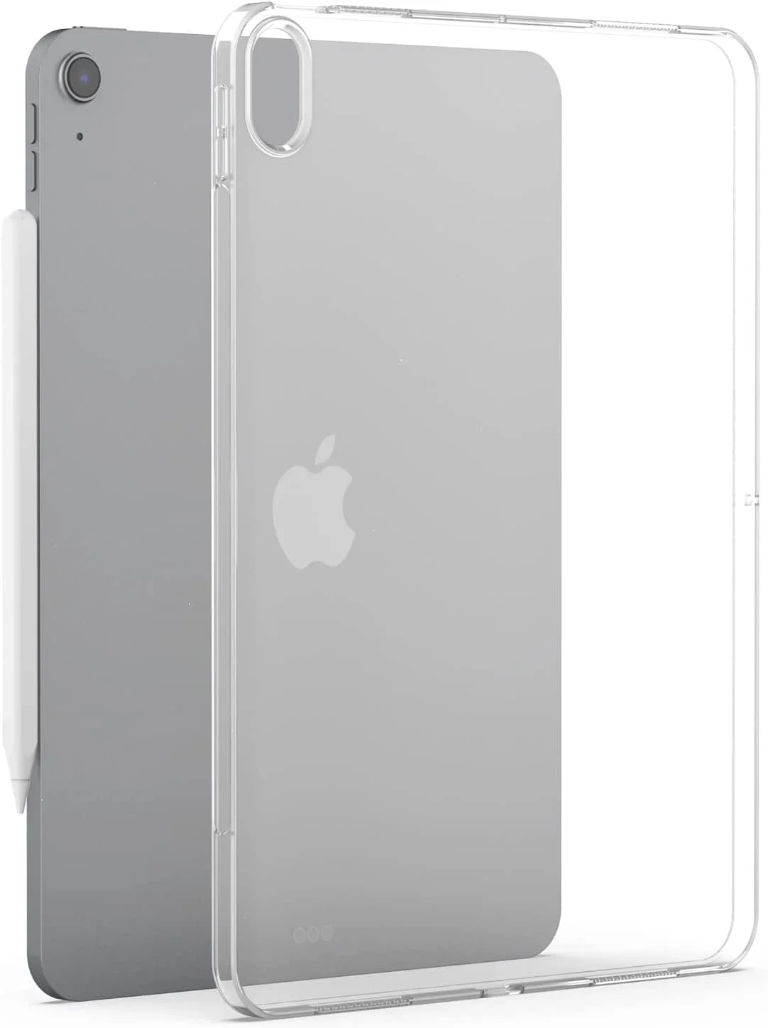 کاور تبلت آیپد ایر 4 10.9 اینچ 2020 / ایر 5 10.9 اینچ 2022 آسجنس، کاور سیلیکونی نرم و شفاف برای آیپد ایر مدل A2072/A2316/A2324/A2325/A2588/A2589/A2591