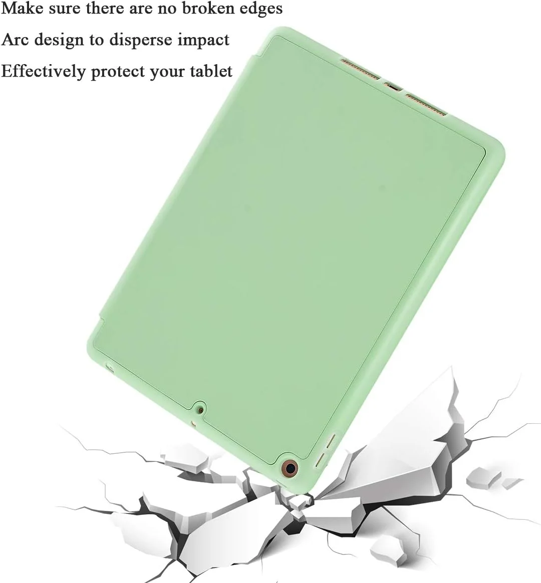 کاور آیپد 9.7 اینچی SIWENGDE سازگار با آیپد نسل ششم 2018 / آیپد نسل پنجم 2017، دارای جای قلم، کاور محافظ تبلت باریک سیلیکونی نرم تاشو، سبز کاور آیپد 9.7 اینچی SIWENGDE سازگار با آیپد نسل ششم 2018 / آیپد نسل پنجم 2017، دارای جای قلم، کاور محافظ تبلت باریک سیلیکونی نرم تاشو، سبز