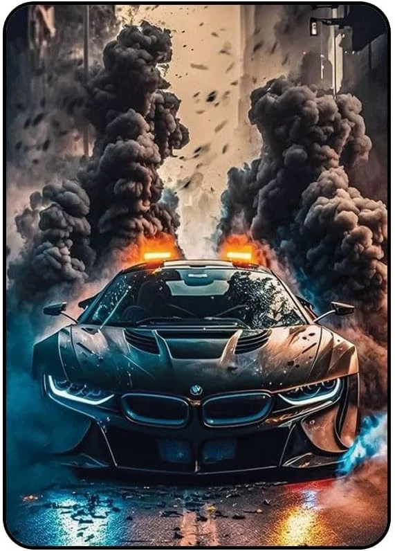 کاور محافظ طرح خودرو BMW مدل AAIPAD234N121 مناسب برای آیپد 2/3/4 اپل