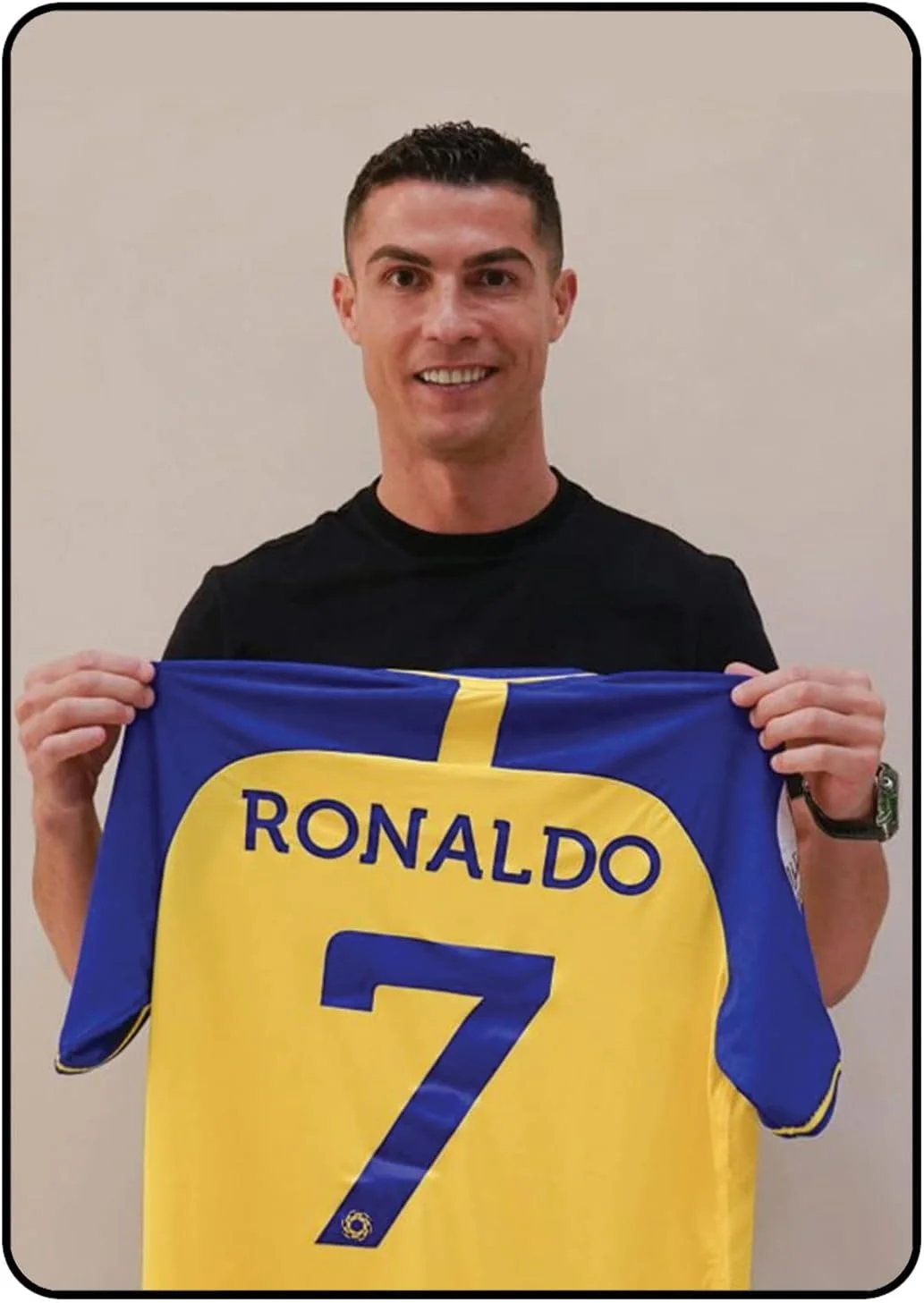 کاور آیپد 10.2 اینچی نسل 9 جذاب، کاور محافظ آیپد 10.2 اینچی نسل 9، کاور محافظ آیپد برای اپل آیپد 10.2 نسل 9 طرح رونالدو (EYEJL123)