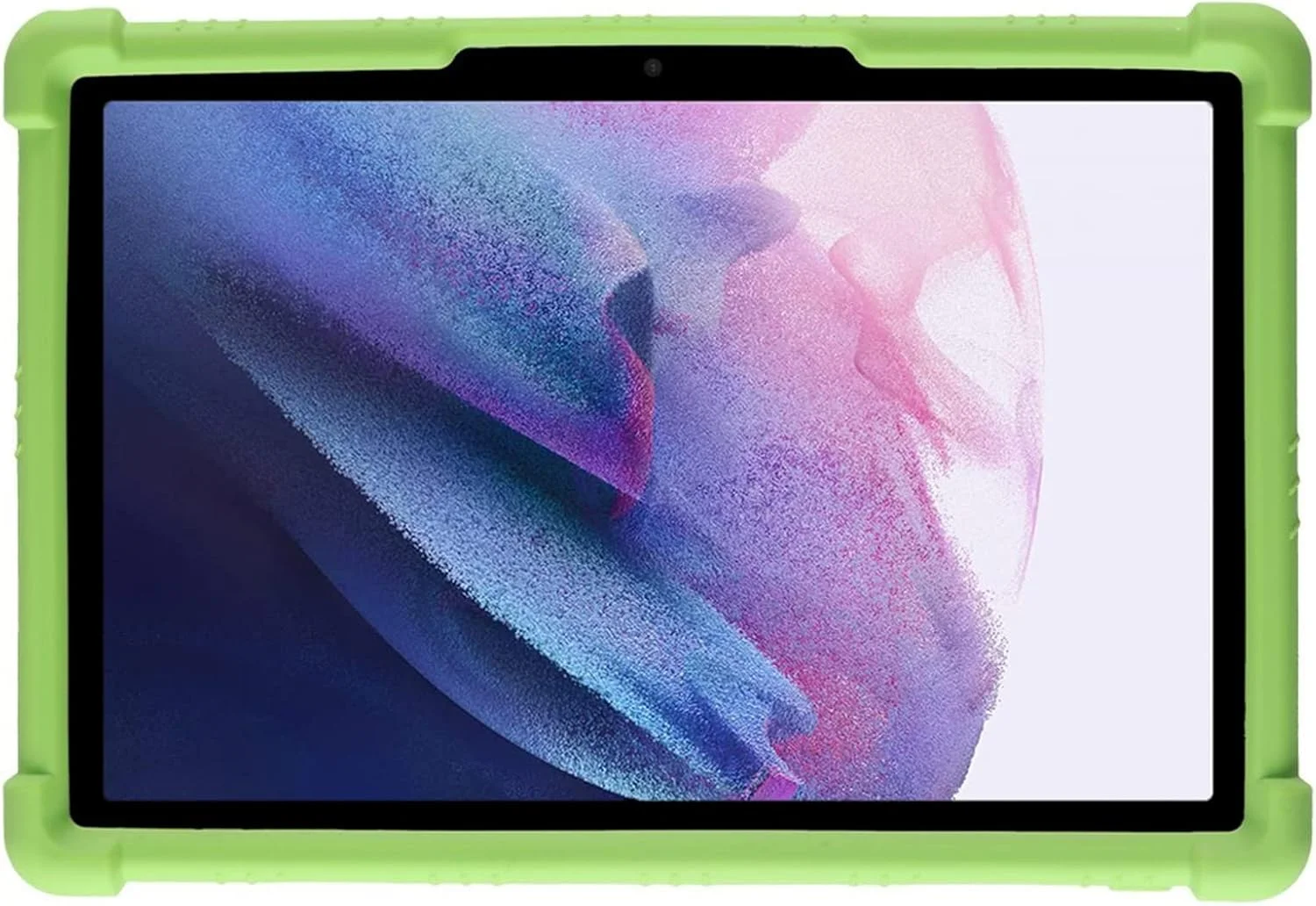 کاور سیلیکونی مناسب تبلت MB1001 مدل HminSen، کاور سیلیکونی مناسب کودکان برای تبلت های Moderness MB1001/Okaysea 10.1، مناسب برای تبلت های 10 اینچی HAPPYBE/ANYLAKE/Freeski OLEXEX Bestski/Velorim/CZZ/ZZB (سبز)