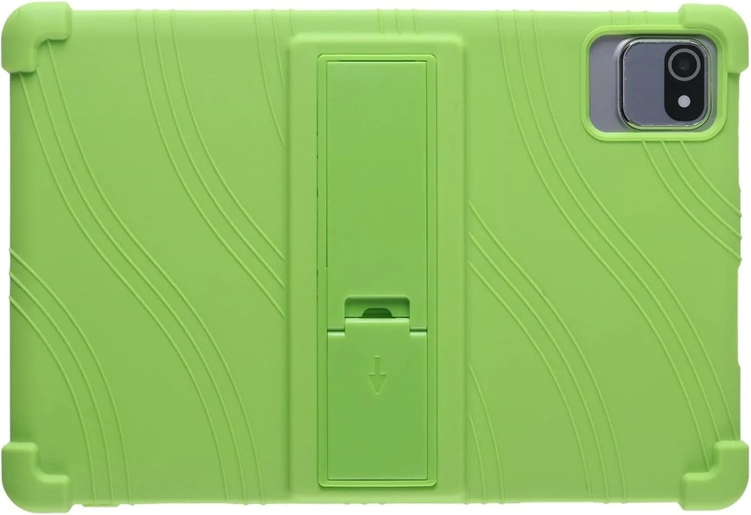 کاور سیلیکونی مناسب تبلت MB1001 مدل HminSen، کاور سیلیکونی مناسب کودکان برای تبلت های Moderness MB1001/Okaysea 10.1، مناسب برای تبلت های 10 اینچی HAPPYBE/ANYLAKE/Freeski OLEXEX Bestski/Velorim/CZZ/ZZB (سبز)