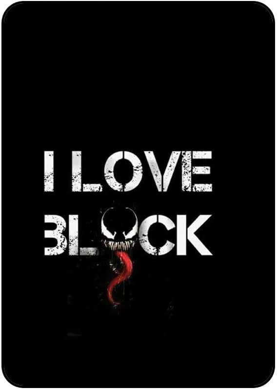 کاور محافظ طرح چاپی "من عاشق مشکی هستم" مدل AAIPAD234N387 مناسب برای آیپد 2/3/4