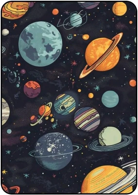 کاور محافظ طرح سیارات مدل AAIPAD234N322 مناسب برای آیپد 2/3/4