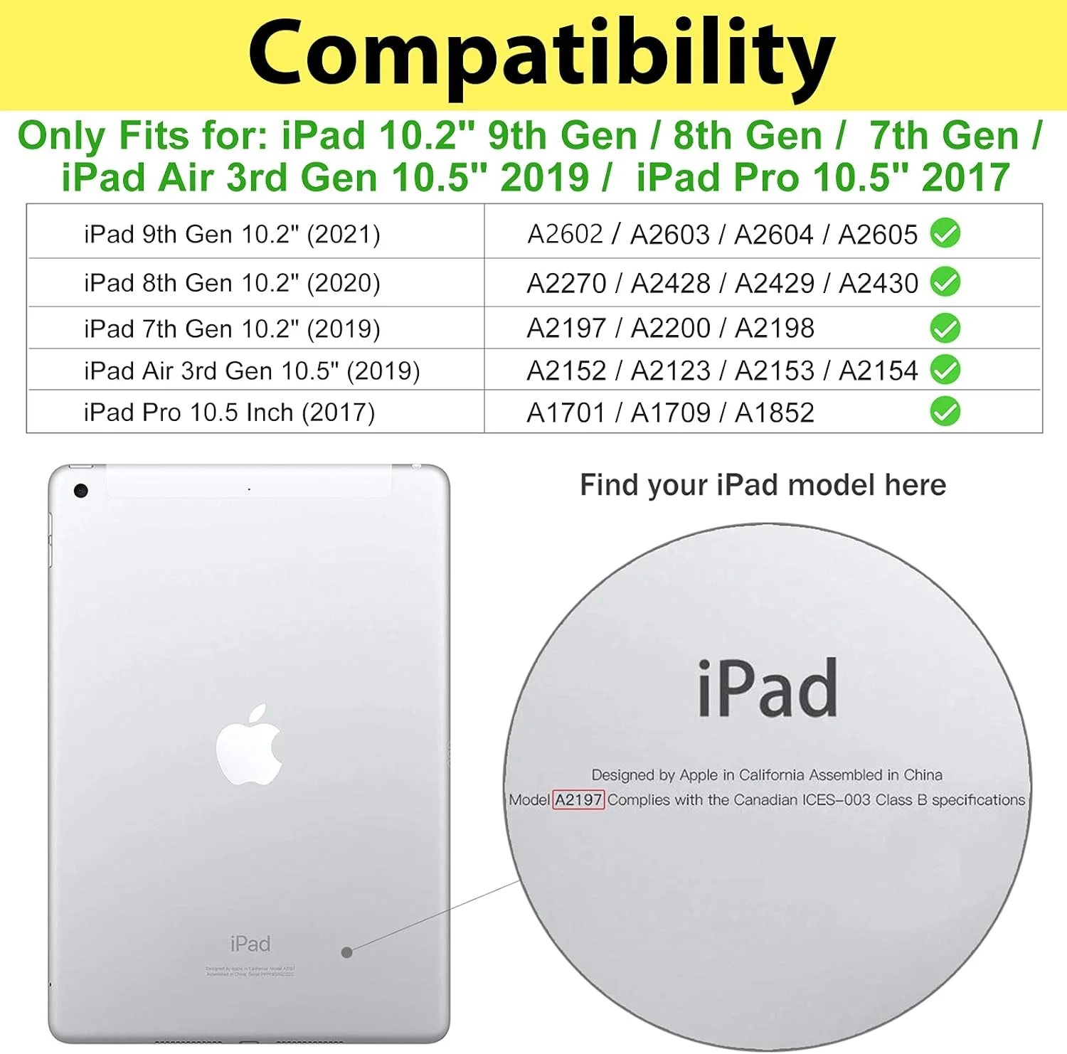 کیف محافظ کودکانه ProCase برای آیپد 10.2 اینچی نسل نهم 2021 / نسل هشتم 2020 / نسل هفتم 2019 / آیپد ایر 10.5 اینچی نسل سوم / آیپد پرو 10.5 اینچی، کاور محافظ سبک وزن و مقاوم در برابر ضربه با پایه چرخان و دستگیره - آبی