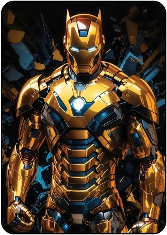 کاور محافظ طرح مرد آهنی AAIPADPOR11IN413 مناسب برای آیپد پرو 11 اینچ 2024 اپل