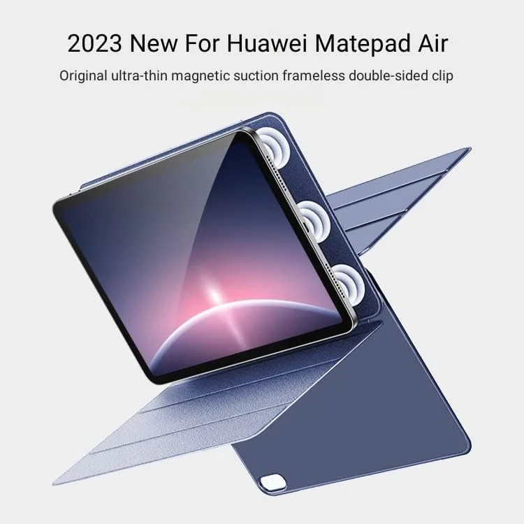 کاور هوشمند Gruattreay سازگار با تبلت Huawei Matepad Pro 13.2 اینچ 2023، کاور استند با جذب مغناطیسی قوی برای MatePad Pro 13.2 اینچ (سبز روشن)