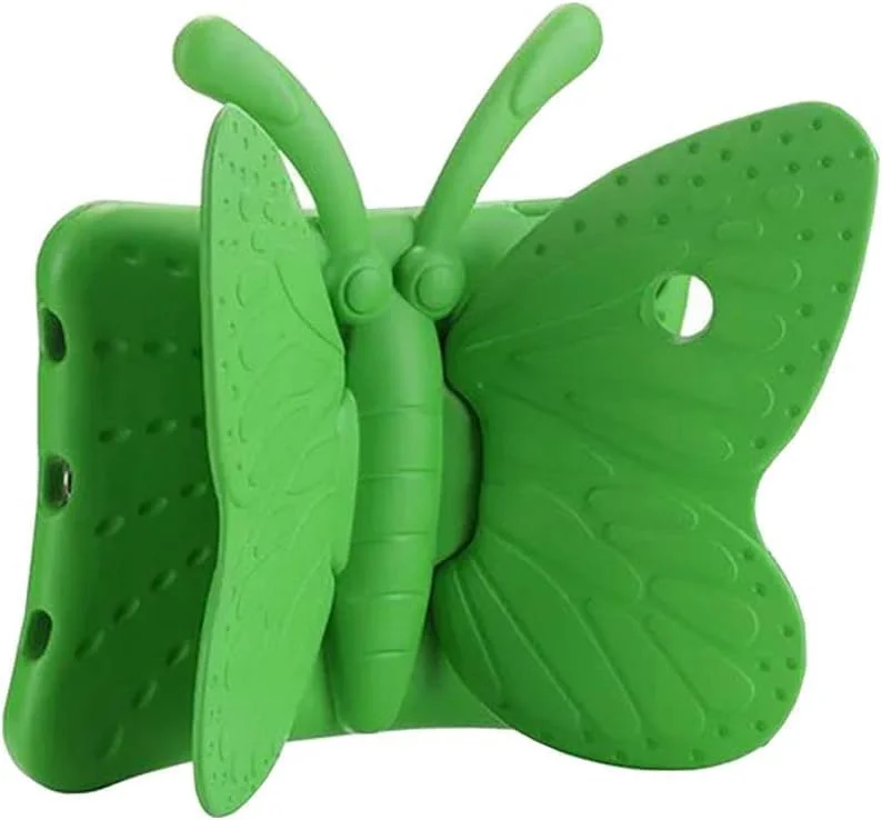 کیف محافظ جدید مناسب برای آیپد نسل ششم، کیف آیپد 9.7 اینچی کودکانه، کیف محافظ تبلت فوم EVA سبک وزن و مقاوم در برابر ضربه با پایه نگهدارنده برای اپل آیپد ایر/ایر 2 آیپد 9.7 2017/2018