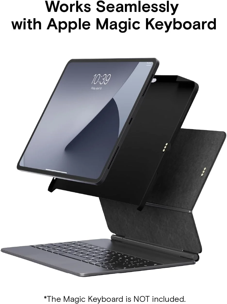 کاور اسنپ MOFT برای آیپد ایر (نسل 5 و 4) آیپد پرو 11 اینچ (نسل 4، 3، 2 و 1) با جای قلم، سازگار با مجیک کیبورد و دارای قابلیت اتصال مغناطیسی به استندهای اسنپ چند منظوره