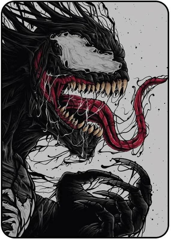 Eye Catching AAIPAD10GEN109N925 Venom Print Protective Case Cover for Apple iPad 10th Generation 10.9-Inch