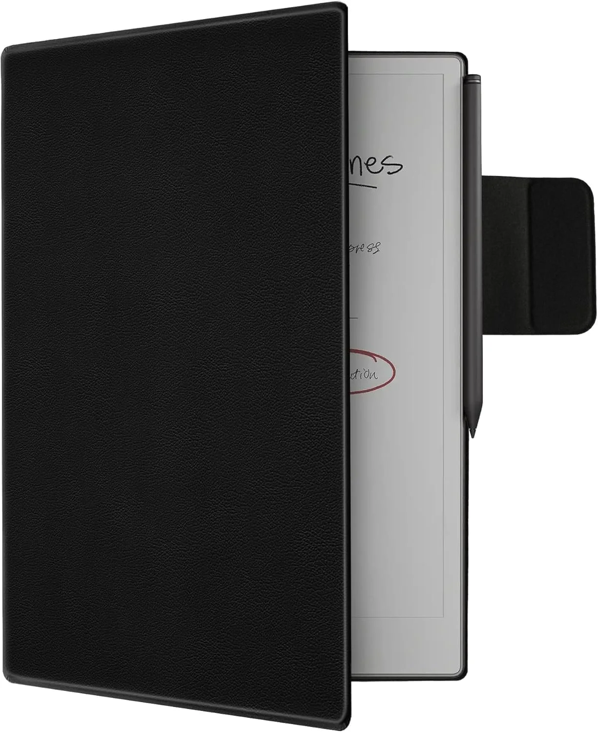 کاور Zuooiec برای Remarkable Paper Pro 11.8 اینچی، جلد محافظ باریک و سخت با قابلیت خواب/بیدار شدن خودکار و جای قلم، مناسب برای تبلت Remarkable Paper Pro مدل 2024، مشکی