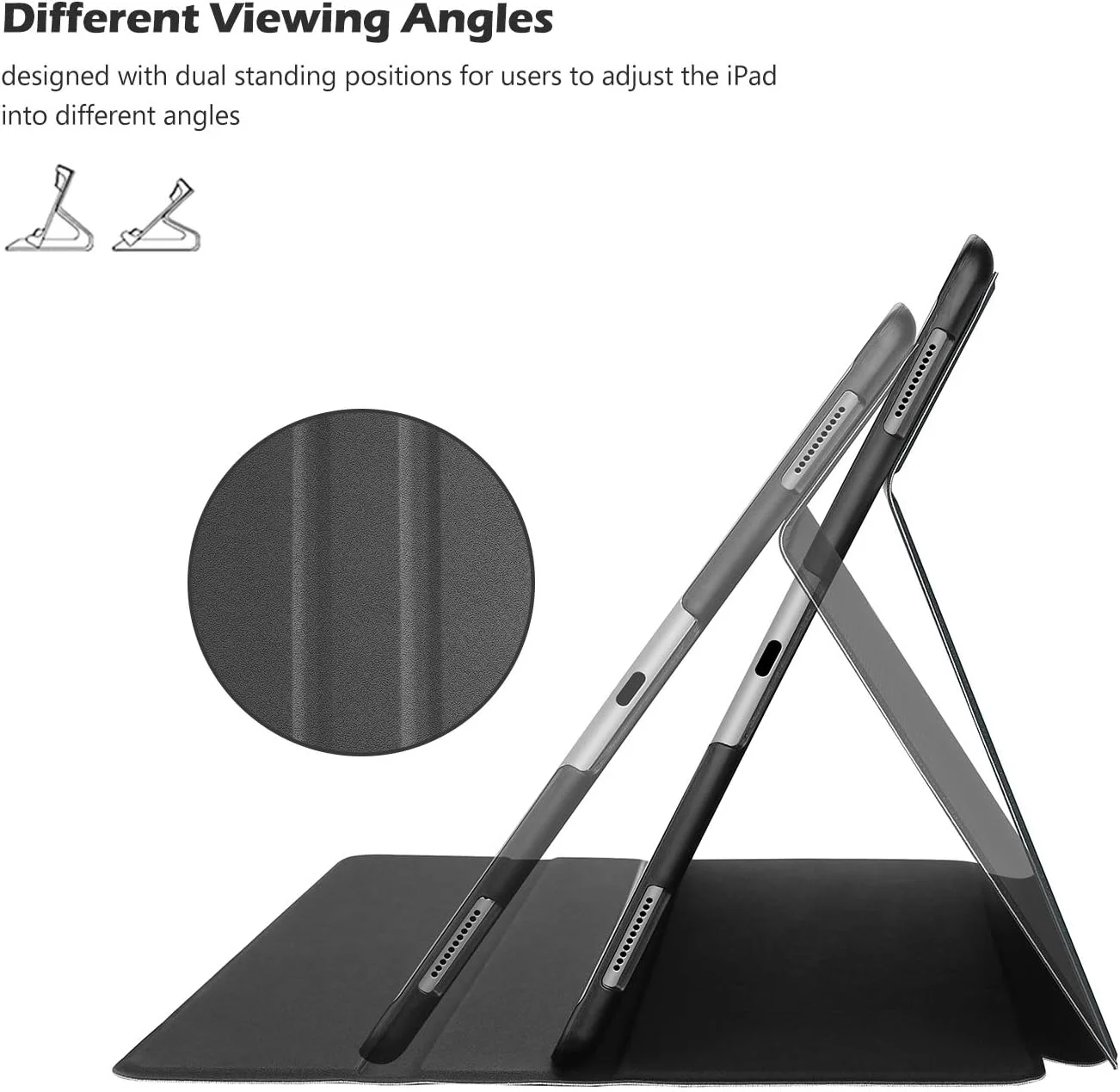 کاور محافظ باریک ProCase آیپد پرو 12.9 2017/2015 (مدل قدیمی، نسل دوم و اول)، کاور هوشمند تاشو برای آیپد پرو 12.9 اینچ نسل دوم 2017 / آیپد پرو 12.9 اینچ نسل اول 2015 - مشکی کاور محافظ باریک ProCase آیپد پرو 12.9 2017/2015 (مدل قدیمی، نسل دوم و اول)، کاور هوشمند تاشو برای آیپد پرو 12.9 اینچ نسل دوم 2017 / آیپد پرو 12.9 اینچ نسل اول 2015 - مشکی