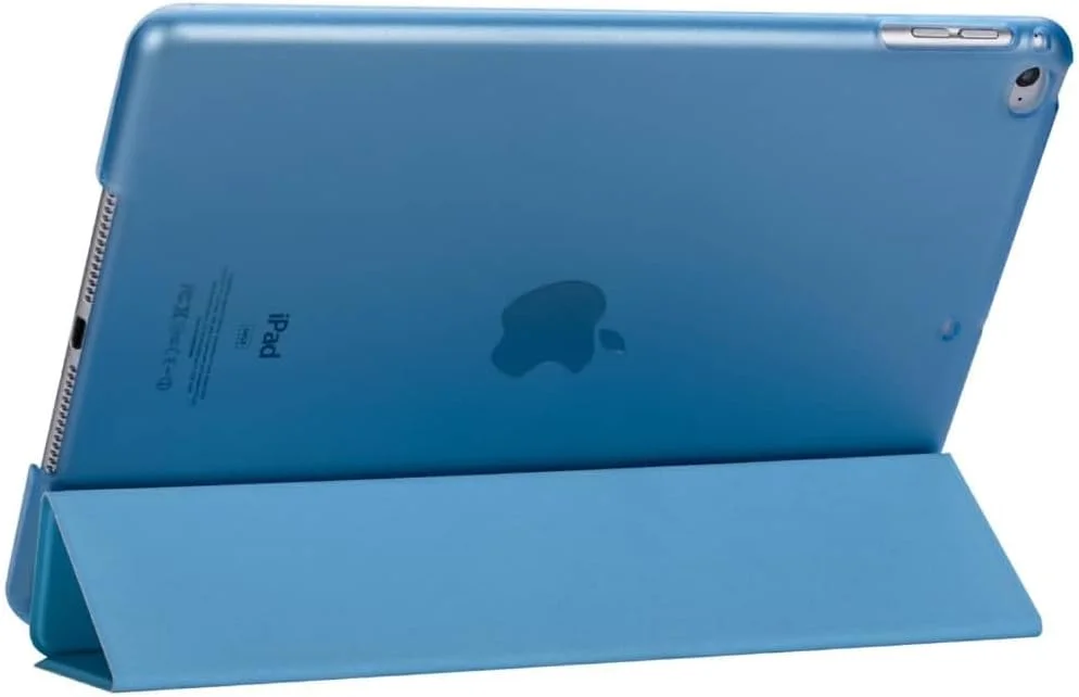 کاور هوشمند مغناطیسی PROTech مناسب آیپد 9.7 اینچی (نسل ششم 2018) (نسل پنجم 2017) مدل های A1893/A1954 و A1822/A1823، باریک، سبک، با قابلیت استند و بیدار/خواب خودکار (آبی)