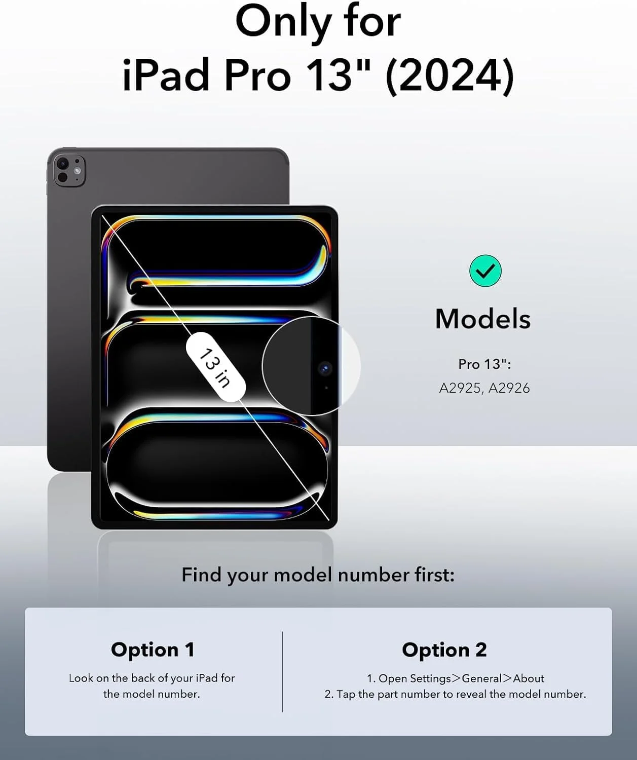 کیف محافظ تبلت KEDBBAO مناسب برای آیپد پرو ۱۳ اینچ M4 (2024)، پشتیبانی از قلم Apple Pencil Pro و قلم (USB-C)، دارای جای قلم، کیف پول تاشو، روکش چرمی ضد ضربه برای آیپد پرو ۱۳ اینچ، طرح برگ افرا