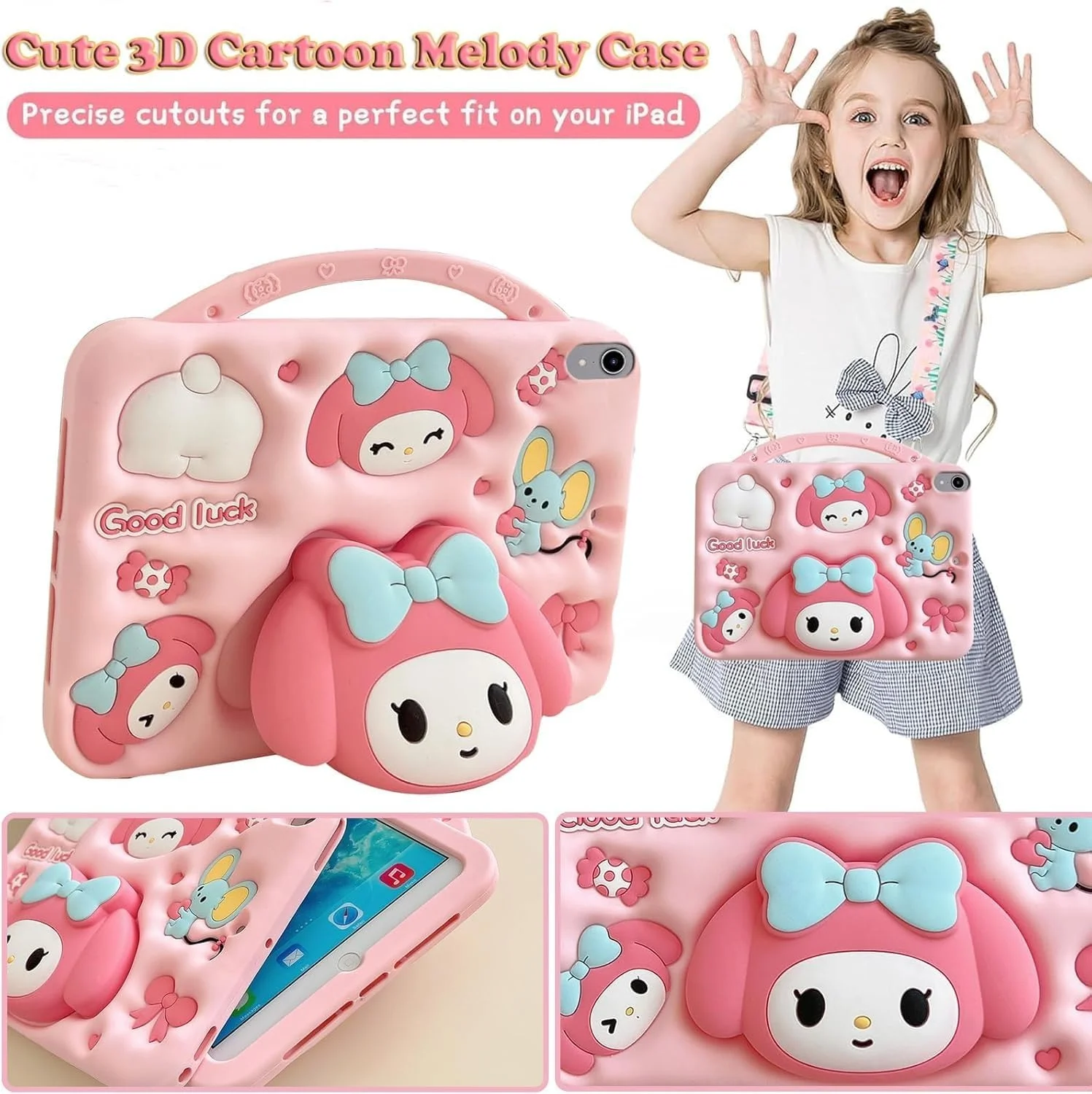 For Kids Case Compatible with iPad 9th/8th/7th Generation 10.2 Inch 2021/2020/2019 / iPad Air 10.5 (3rd Generation 2019) / iPad Pro 10.5 Inch 2017 (iPad 9th/8th/7th Generation)