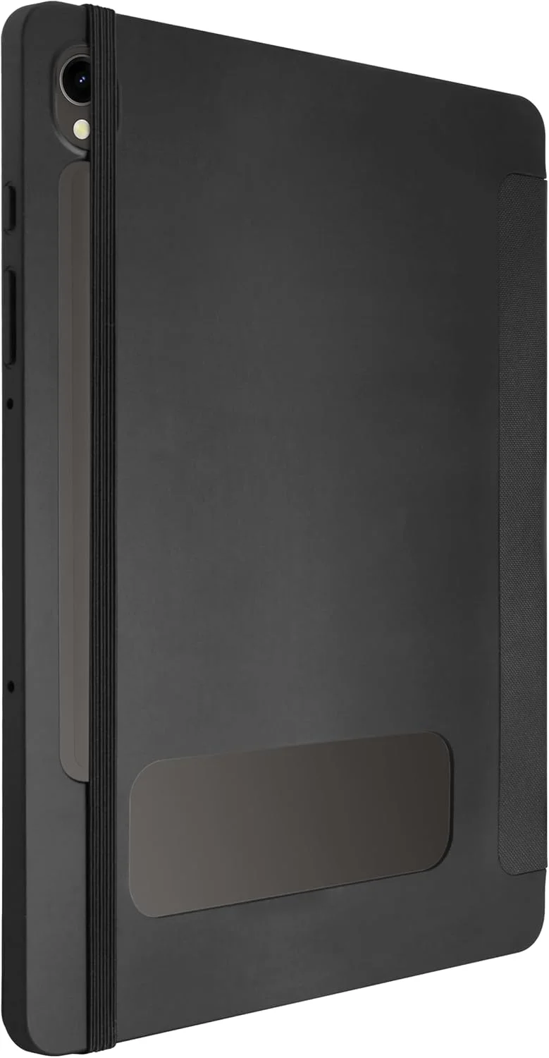 کیف محافظ تبلت OtterBox React Folio برای Samsung Galaxy Tab S9، ضد ضربه، ضد سقوط، کیف محافظ فوق العاده باریک، تست شده بر اساس استاندارد نظامی، مشکی