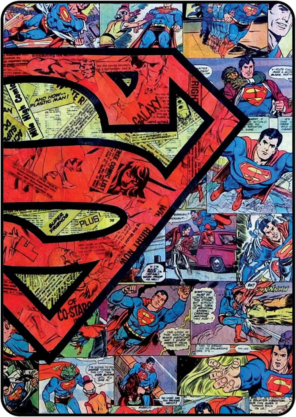 کاور آیپد 10.2 اینچی نسل 7، 8 و 9، کاور 10.2 اینچی نسل 7، 8 و 9 طرح لوگو سوپرمن