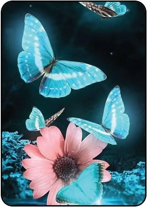 کاور محافظ طرح پروانه مدل AAIPAD234N174 مناسب برای آیپد 2/3/4