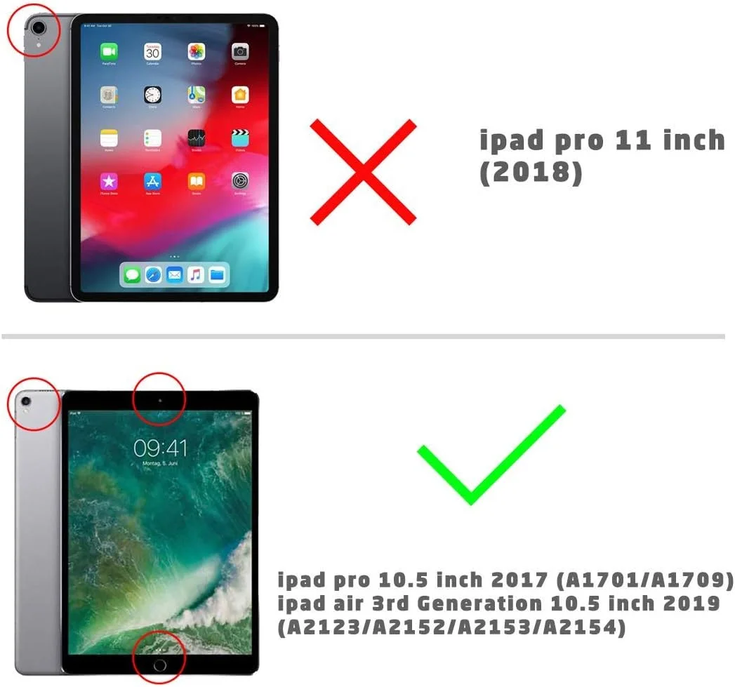 کاور مقاوم SUPCASE مدل [Unicorn Beetle] طراحی شده برای آیپد پرو 10.5 اینچی (2017) با محافظ صفحه نمایش داخلی - آبی