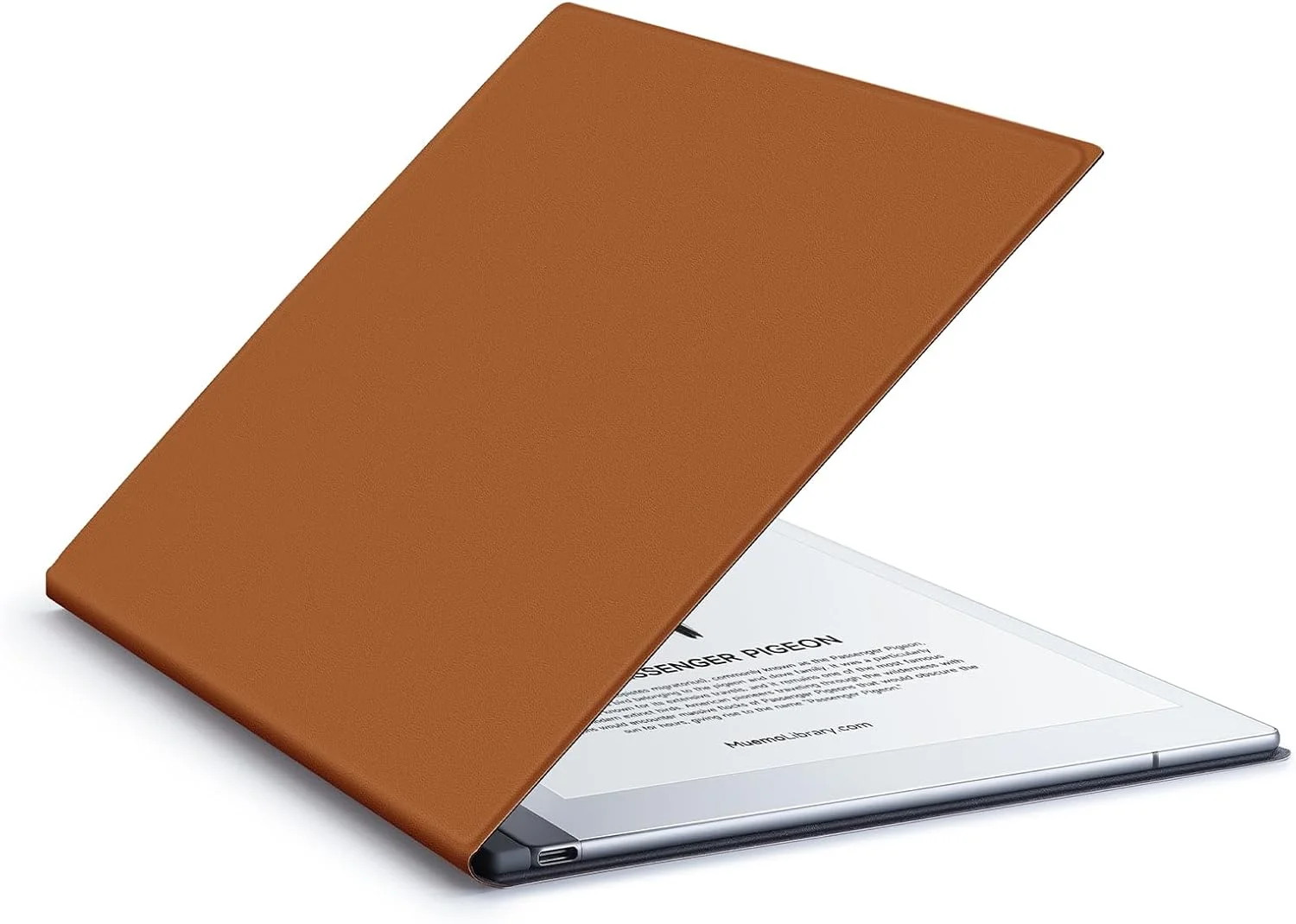 کیف آیوتو برای تبلت کاغذی ریمارکبل 2 سایز 10.3 اینچ مدل 2020، طراحی کتابی با آهنربای داخلی، جلد هوشمند چرمی PU ممتاز، فقط برای ریمارکبل 2 (قهوه ای)
