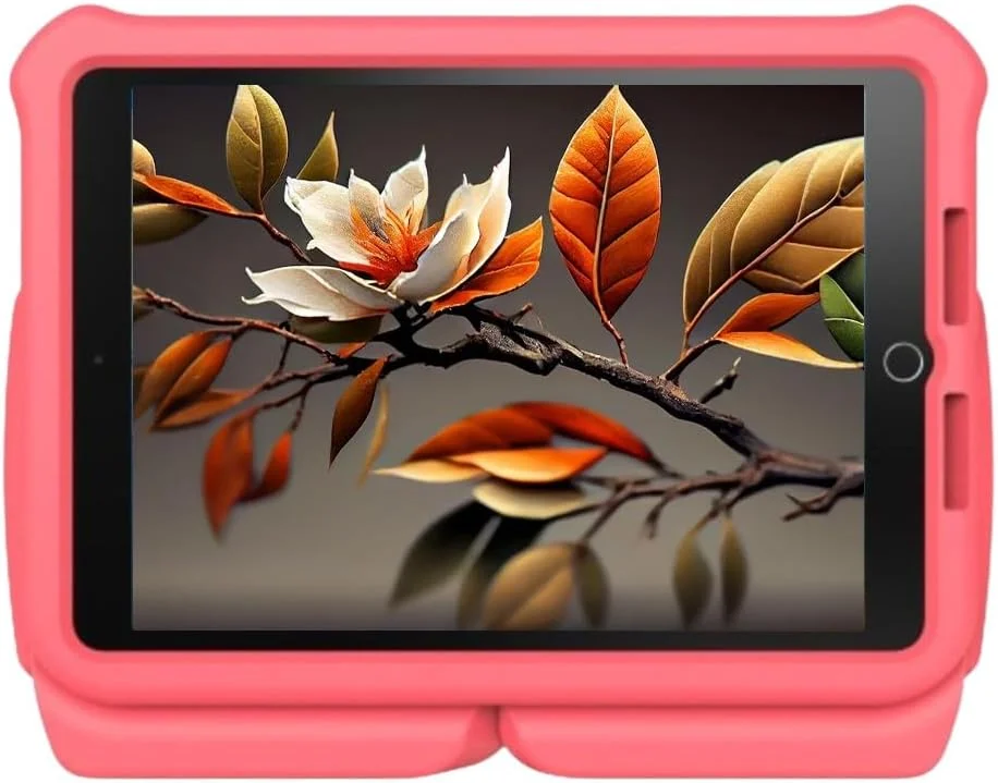 کیف محافظ ZAGG Gear4 D3O Orlando برای آیپد 10.2 اینچی، مناسب کودکان، ضد ضربه، (قرمز مرجانی)