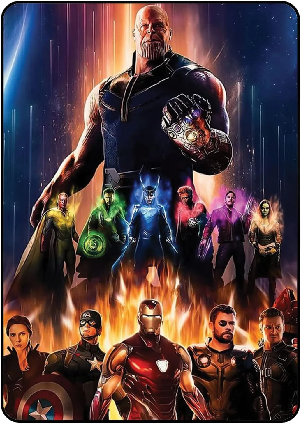 کاور آیپد 10.2 اینچی نسل 8 جذاب، کاور محافظ آیپد 10.2 اینچی نسل 8، کاور محافظ آیپد اپل 10.2 نسل 8 طرح قهرمانان مارول (EYEJL88)