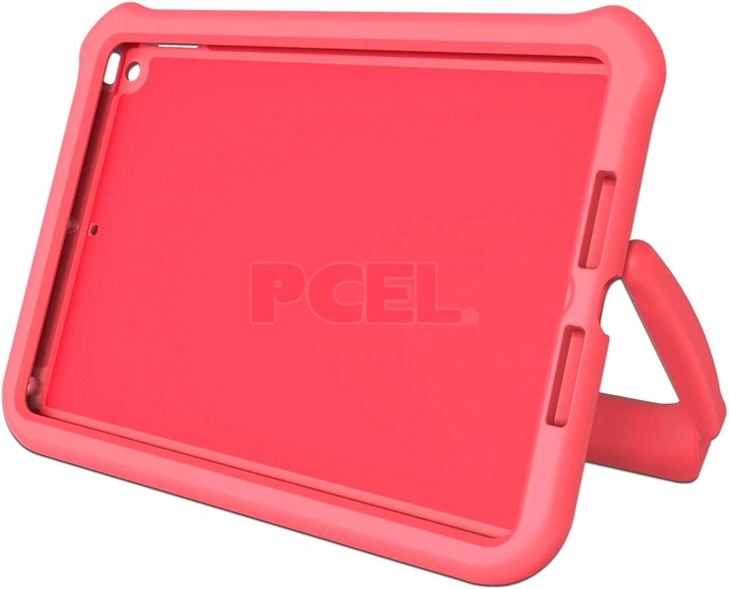 کیف محافظ ZAGG Gear4 D3O Orlando برای آیپد 10.2 اینچی، مناسب کودکان، ضد ضربه، (قرمز مرجانی)