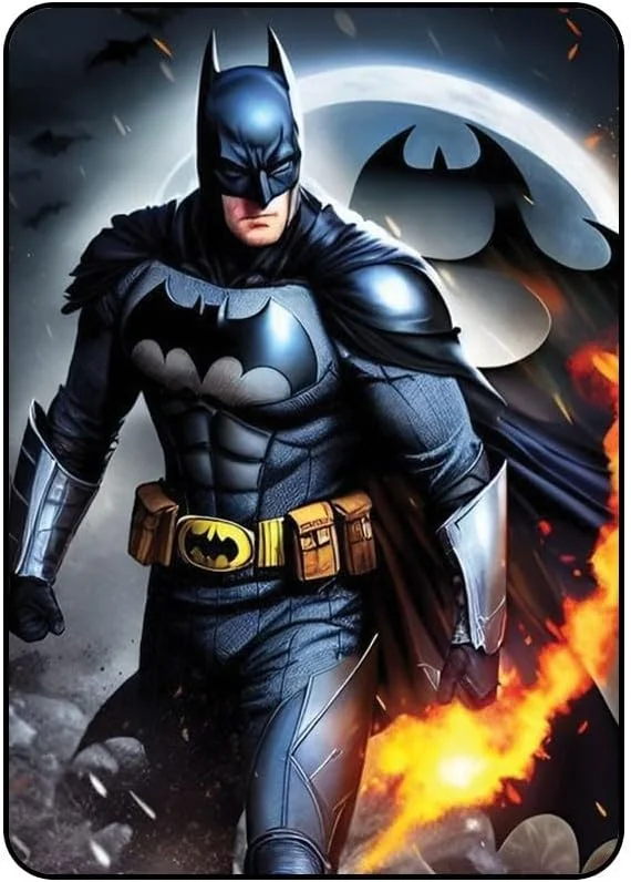 کاور محافظ طرح بتمن مدل AAIPADPOR11IN73 مناسب برای آیپد پرو 11 اینچ 2024